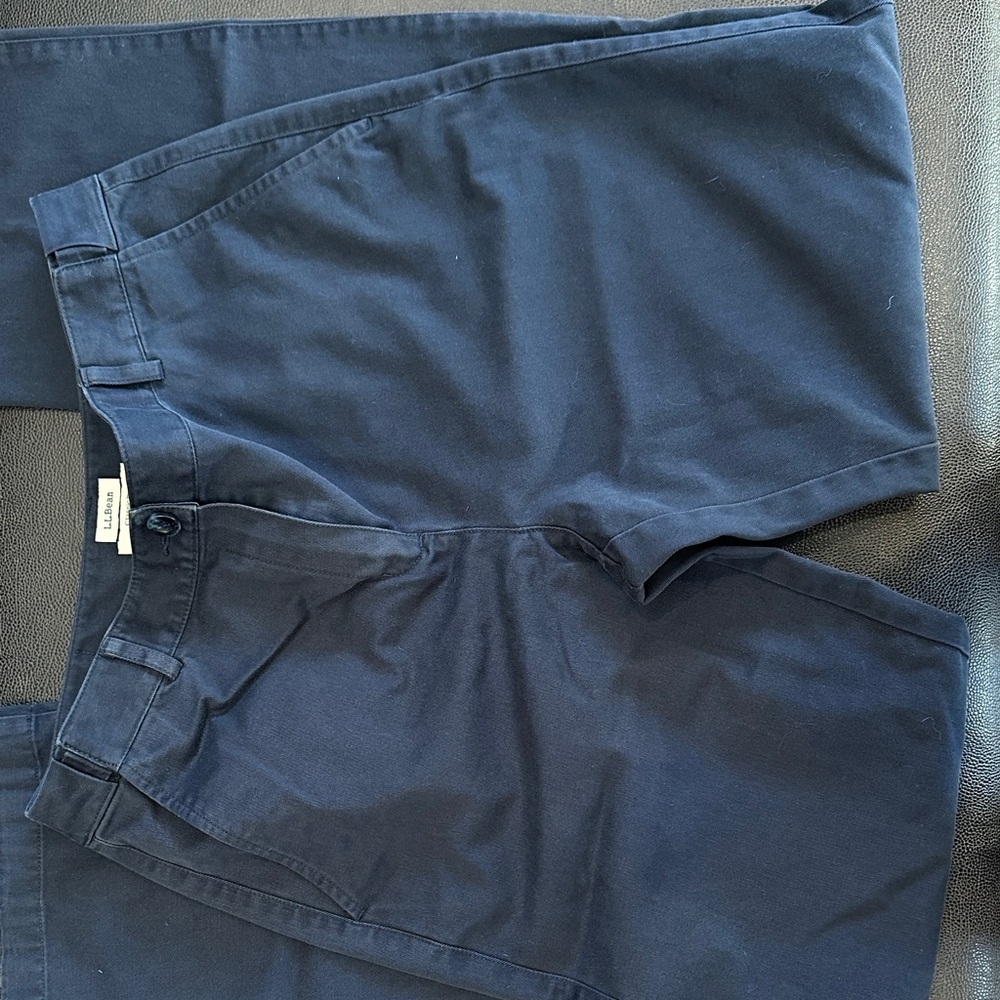 L.L. Bean Classic Fit Navy Pants